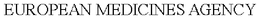 EUROPEAN MEDICINES AGENCY trademark