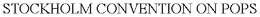 STOCKHOLM CONVENTION ON POPS trademark