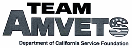 TEAM AMVETS DEPARTMENT OF CALIFORNIA SERVICE FOUNDATION trademark