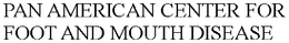PAN AMERICAN CENTER FOR FOOT AND MOUTH DISEASE trademark