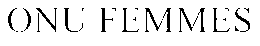 ONU FEMMES trademark