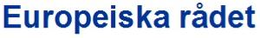 EUROPEISKA RÅDET trademark