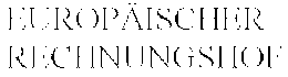 EUROPÄISCHER RECHNUNGSHOF trademark