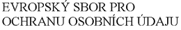 EVROPSKÝ SBOR PRO OCHRANU OSOBNÍCH ÚDAJU trademark
