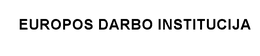 EUROPOS DARBO INSTITUCIJA trademark