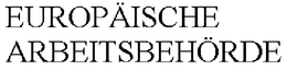 EUROPÄISCHE ARBEITSBEHÖRDE trademark