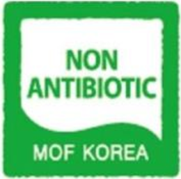 NON ANTIBIOTIC MOF KOREA trademark