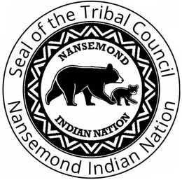 SEAL OF THE TRIBAL COUNCIL NANSEMOND INDIAN NATION NANSEMOND INDIAN NATION trademark