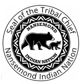 SEAL OF THE TRIBAL CHIEF NANSEMOND INDIAN NATION NANSEMOND INDIAN NATION trademark