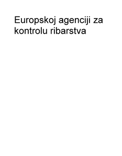 EUROPSKOJ AGAENCIJI ZA KONTROLU RIBARSTVA trademark