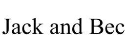 JACK AND BEC trademark
