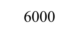 6000 trademark