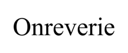 ONREVERIE trademark