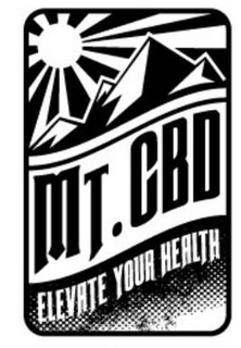 MT. CBD ELEVATE YOUR HEALTH trademark