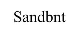 SANDBNT trademark