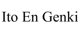 ITO EN GENKI trademark