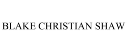 BLAKE CHRISTIAN SHAW trademark
