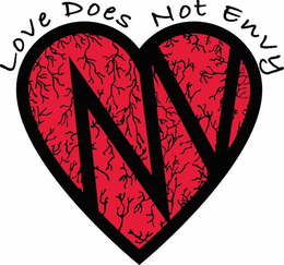 LOVE DOES NOT ENVY NV trademark