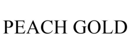 PEACH GOLD trademark