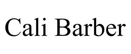 CALI BARBER trademark