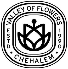 VALLEY OF FLOWERS ESTD 1990 CHEHALEM trademark