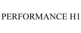 PERFORMANCE H1 trademark