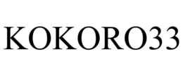 KOKORO33 trademark