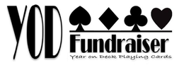 YOD FUNDRAISER YEAR ON DECK PLAYING CARDS trademark