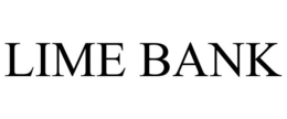 LIME BANK trademark
