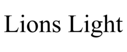 LIONS LIGHT trademark