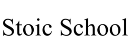 STOIC SCHOOL trademark