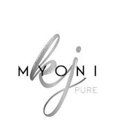 MYONI PURE KJ trademark
