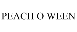 PEACH O WEEN trademark