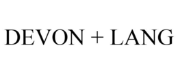 DEVON + LANG trademark