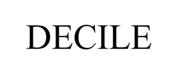 DECILE trademark