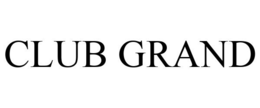 CLUB GRAND trademark