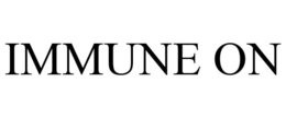 IMMUNE ON trademark