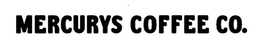 MERCURYS COFFEE CO. trademark