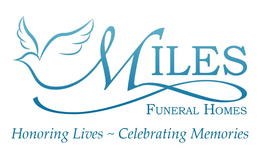 MILES FUNERAL HOMES HONORING LIVES ~ CELEBRATING MEMORIES trademark