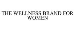 THE WELLNESS BRAND FOR WOMEN trademark