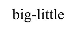 BIG-LITTLE trademark