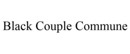 BLACK COUPLE COMMUNE trademark