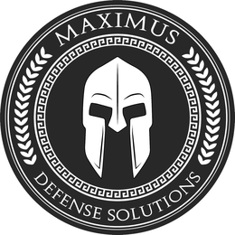 MAXIMUS DEFENSE SOLUTIONS trademark