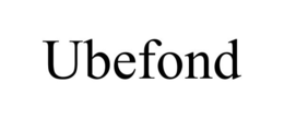 UBEFOND trademark