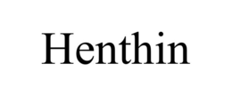 HENTHIN trademark