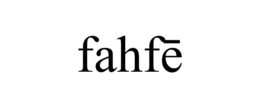 FAHFE trademark