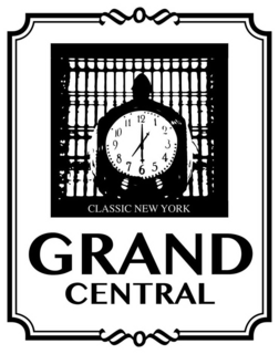 CLASSIC NEW YORK GRAND CENTRAL 1 2 3 4 5 6 7 8 9 10 11 12 trademark
