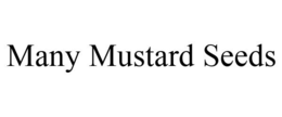 MANY MUSTARD SEEDS trademark