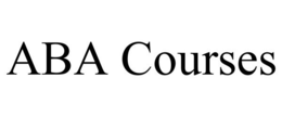 ABA COURSES trademark