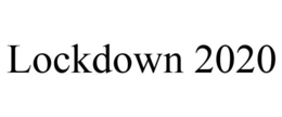 LOCKDOWN 2020 trademark